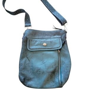 Elegant Teal Crossbody Bag